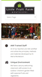 Mobile Screenshot of littlefruitfarmmontessori.com